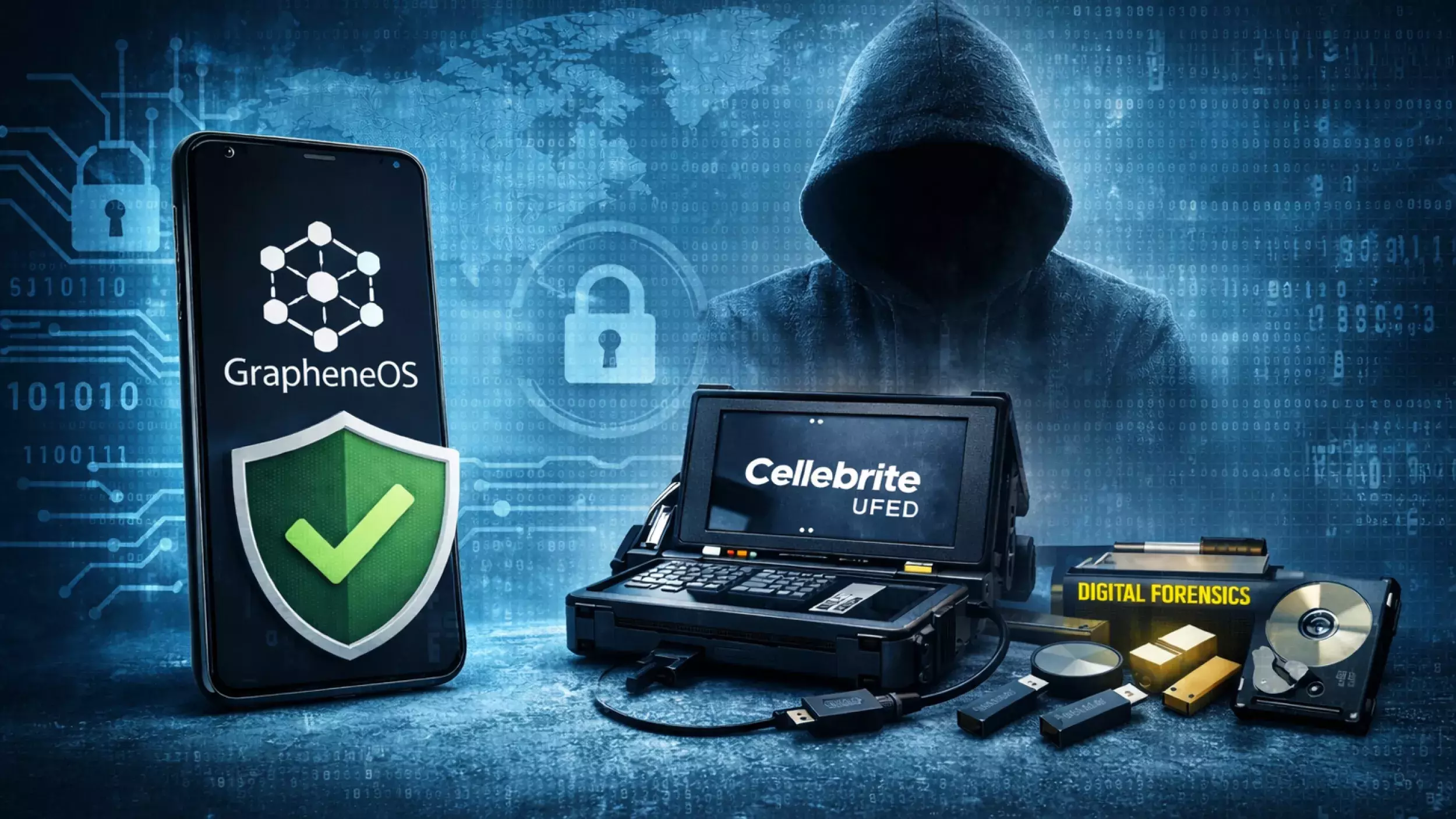 Graphene OS on secure mobile 